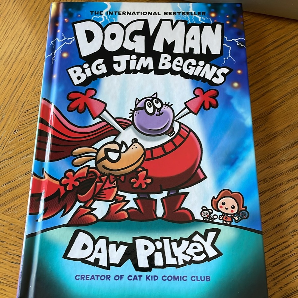 Dog Man Big Jim Begins By Dav Pilkey